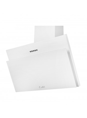 Наклонная кухонная вытяжка LEX LUKA 500 WHITE